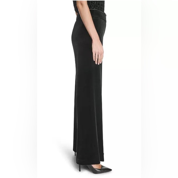Calvin Klein NWT Whitney Wide Leg Velvet Pant Size 12 W16” - Picture 4 of 11
